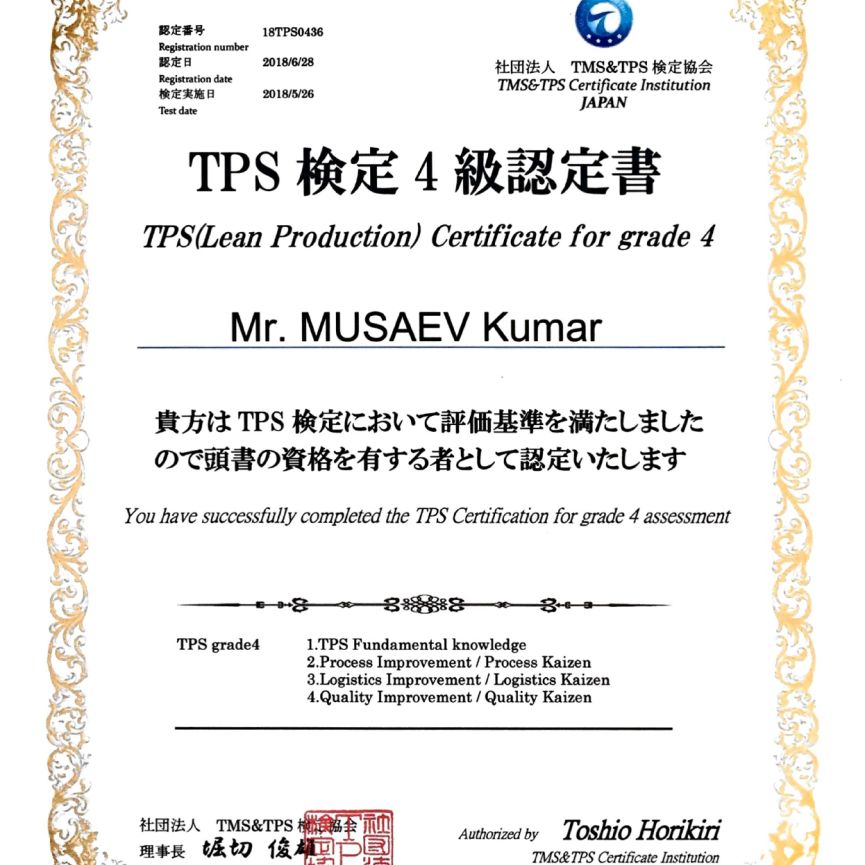 TPS онлайн курс по Производственной системе Toyota